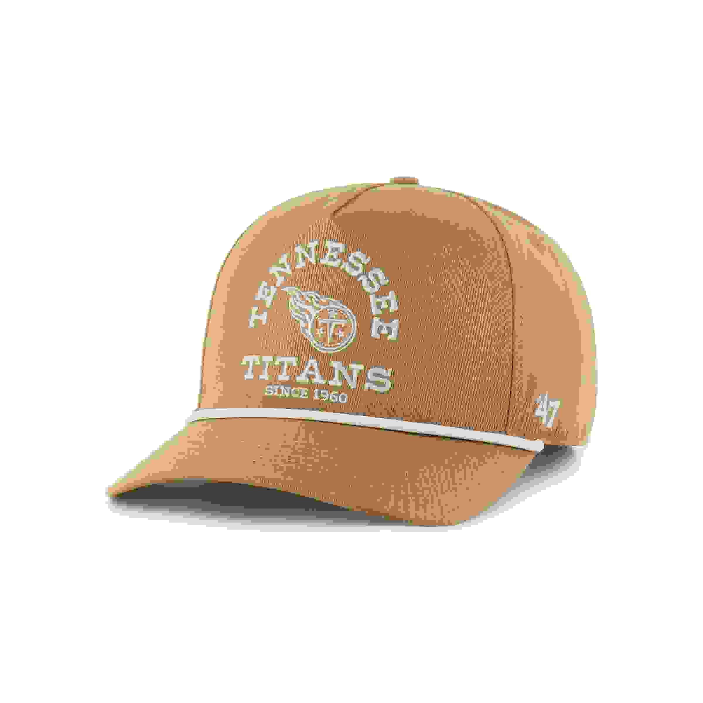 47 Tennessee Titans Canyon Hitch Brown Snapback Hat